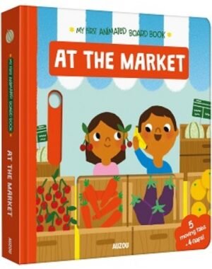 My First Animated Board Book Series - At the Market