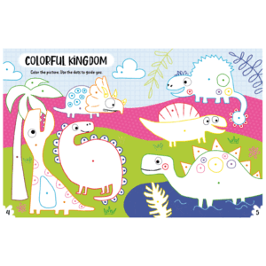 Create and Play Dinos Colouring Activity Book - Image 4