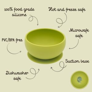 Silicon Suction Bowl - Cracky the Dinosaur - Image 3