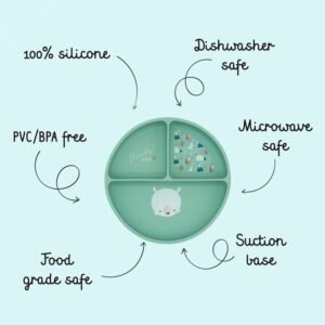 Silicon Suction Plate - Munchy the Bear - Image 4