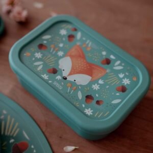 Silicone Lunch Box - Crunchy the Fox